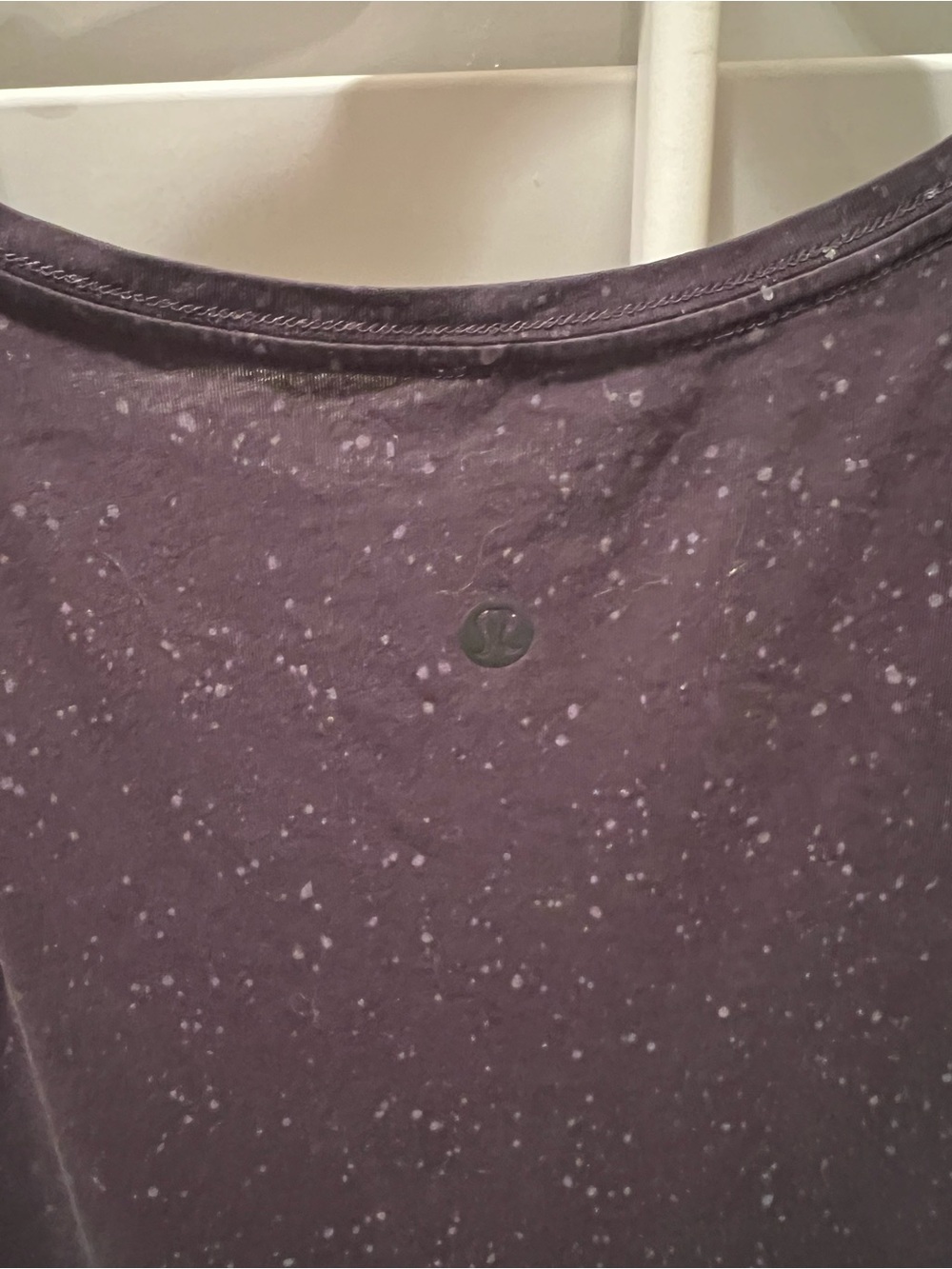 Women’s lululemon athletica Black Speckled Short Sleeve Tee - Picture 3 of 3